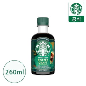 스타벅스 커피 크래프트 프리미엄 커피 원액 리치 블랙, 1개입, 1개