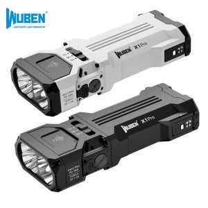 우벤 X1 PRO 고성능 손전등 12300루멘 충전식 LED 후레쉬 EDC 보조배터리 랜턴