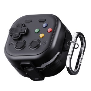 버즈4 케이스 락패드팟 잠금 분실방지 보호 커버 갤럭시 버즈4 프로-버즈4 공용, 블랙