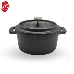 1인용 주물 뚝배기 무쇠 주철 갈비탕용 계란찜용 고온 온도유지 하이라이터 인덕션 뚝배기냄비