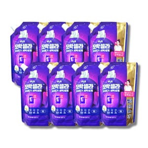 피지 모락셀라 세탁세제 냄새제거 300ml, 뽀송한코튼향, 8개