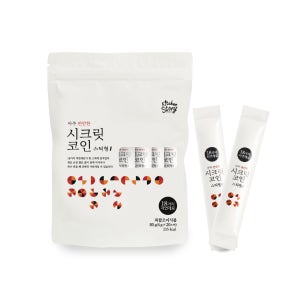 (키친스토리 단독) 빅마마 이혜정 아주 편안한 시크릿코인 분말육수 스틱형 신제품 3팩 (4g 60스틱)