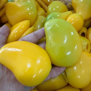 왁뿌볼 만들기 말랑이 DIY 빈 고무공 색이 변하는 망고