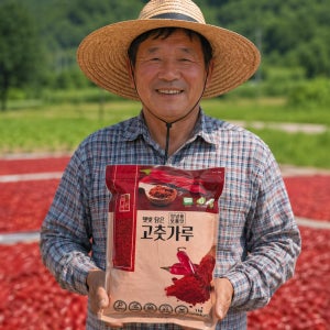 해아란 국내산 25년 햇 고춧가루 1kg 안매운 매운맛 순한 앙념용 고운 김치용 국산