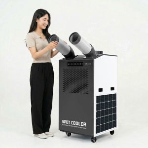 이동식 에어컨 코끼리 산업용 대형 2구 신일 SMA-PC6600G 그레이
