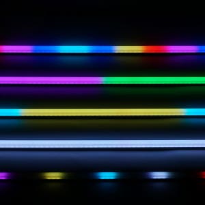 국산 LED 방수 컬러 라인 바 RGB 패턴 간판 인테리어 조명 판타스틱 24V 1m