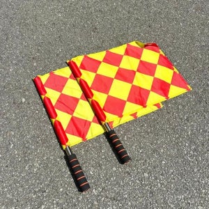 경기용 축구 부심 깃발 심판용 축구 심판 깃발 운동 용품