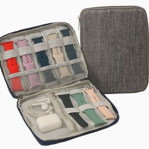 데일리 시계 줄 보관 파우치 여행용 시계 스트랩 보관함 휴대용