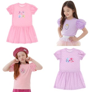 26 S/S 프린세스 캐치티니핑 여름 여아 원피스 치마 상하 반팔티 하츄핑 다이아나핑 선물