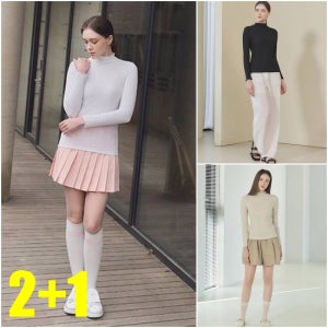 [힐크릭] 26ss 여성 골프 의류 냉감 베이스레이어3종 1+1+1