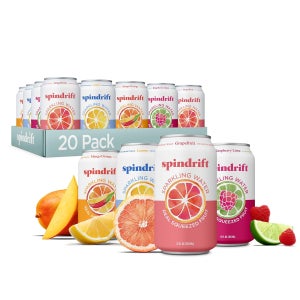 스핀드리프트 과즙 탄산수 355ml 20캔 버라이어티 팩 무설탕 0칼로리