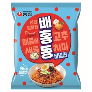 농심 배홍동 비빔면 137gx16봉지
