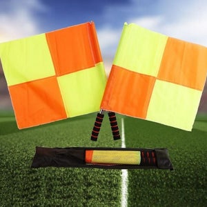 훈련용 축구 심판 깃발 휴대용 스포츠 심판 깃발 응원용 부심