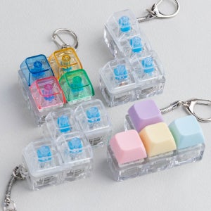 동대문 테트리스 4구 LED 키캡 키꾸 키보드 키링