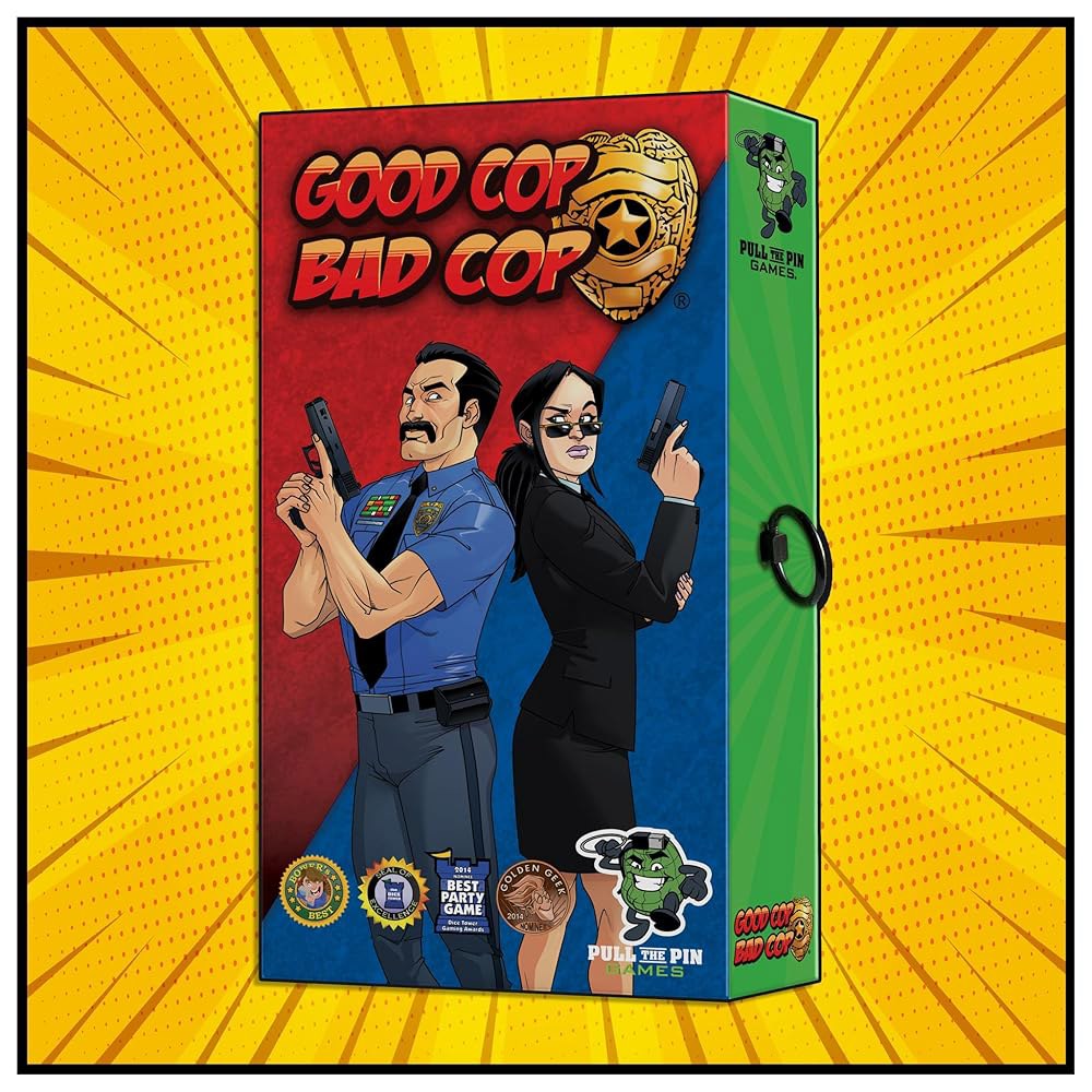 Pull the Pin Games Good Cop Bad - 보드 게임 및 카드 게임을