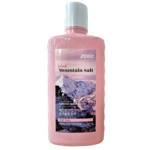 2080 퓨어가글 히말라야 핑크솔트 마일드민트 750ml 구취제거 가글액 구강청결제