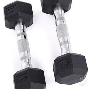 육각덤벨 2kg 2개 PEV덤벨
