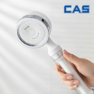 [기본세트] 카스 욕실 필터 샤워기 헤드 녹물 이물질 제거 절수 샤워헤드 (3단계필터)
