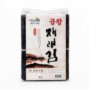 흥일식품 곱창김 맛있는 명품 완도 김 100개입, 1개