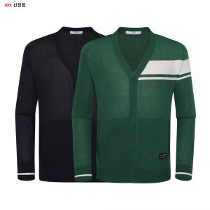 JDX X2SCX2311 제이디이엑스 골프 남성 여름 보더 포인트 V넥 가디건