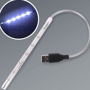 플렉시블 usb led 스탠드 노트북용 노트북 led 조명 독서등 휴대용