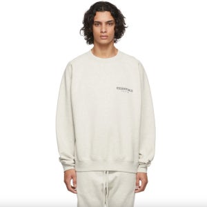 피어오브갓 에센셜 21FW 스몰로고 맨투맨 Fear of God Essentials Sweat Shirts