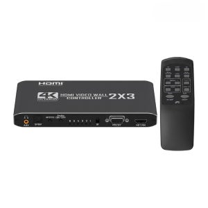 2x3 멀티비전 4K 30Hz 화면분할 디스플레이 확장 HDMI 비디오월 컨트롤러