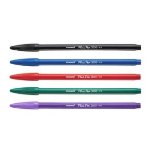 모나미 프러스펜 플러스펜 3000 수성 (12자루) 세트 사인펜 낱자루 싸인펜