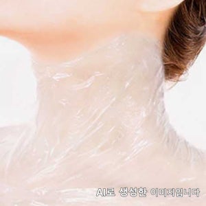투명 피부 보습 랩 커버 36cm 100P 얇은 넥 수분 유지 필름 덮개 대형
