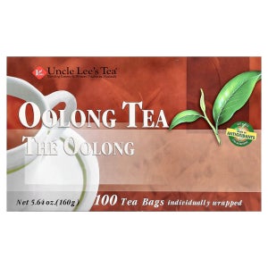 Uncle Lees Tea 레전드 오브 차이나 우롱차 티백 100개 160g 5.64oz