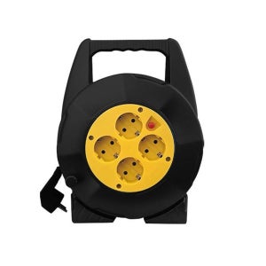 툴콘 TCR -15 전선릴 캠핑릴선 전기 리드선 블랙 안전릴