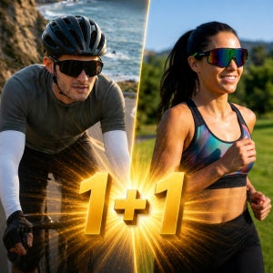 칸투칸 편광 스포츠 고글 선글라스 자외선 차단 러닝 자전거 라이딩 골프