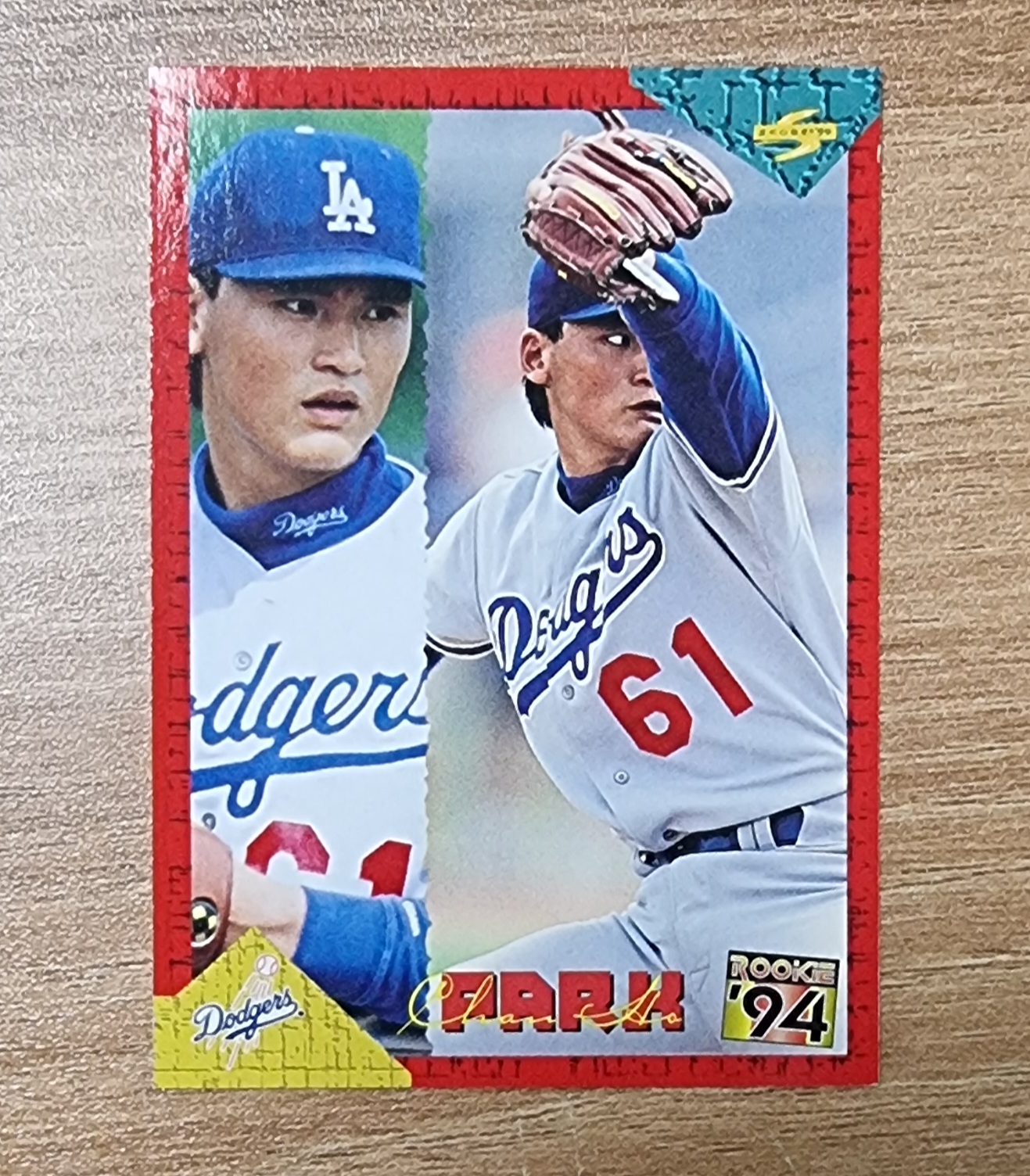 박찬호 설명필독 Chan Ho Park Rookie 1994 Score RT136 MLB 야구카드