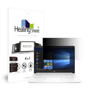 HP 14s-dk0113au 항균 보안필름 블루라이트차단 양면 정보보안기