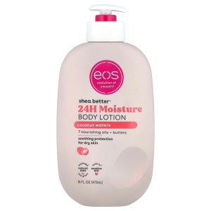 EOS Shea Better 24H 모이스처 바디 로션 코코넛 워터 473ml, 1개