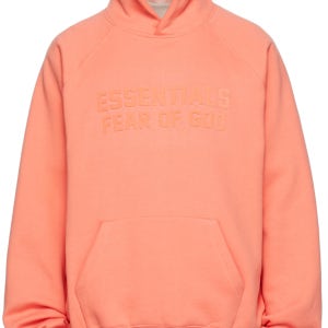 피어오브갓 에센셜 22FW 후드티 코랄 Fear of God Essentials Hoodie Coral