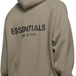 피어오브갓 에센셜 21SS 풀오버 후드티 타우페 Fear of God Essentials Pullover Hoodie Taupe