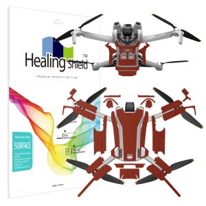 DJI 미니3 레더브라운 외부보호필름 1세트