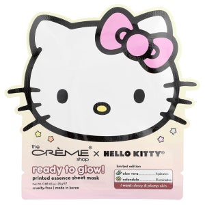 The Creme Shop 헬로키티 레디 투 글로우 인쇄 에센스 뷰티 시트 마스크 1매
