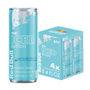 레드불 아이스 바닐라베리 80mg 248그램 4캔