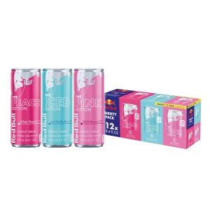 레드불 믹스팩 피치 바닐라베리 80mg 248그램 12캔