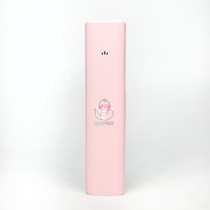 유토렉스 UV-C 무선 충전식 휴대용 칫솔살균기 폴라곰 여행 학교 사무실 UTC-29 핑크