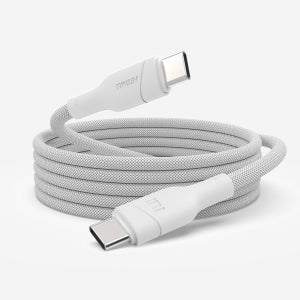 네오 C타입 to C 100W 240W 5A PD 고속충전 케이블 화이트, 1개, 0.5m