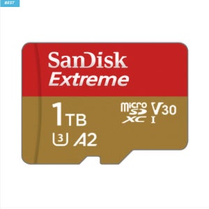 샌디스크 스마트폰 블랙박스 닌텐도 Micro SD카드 1테라 익스트림 1TB 메모리