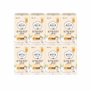 [슈퍼적립] [라이너] 좋은느낌 유기농 순면커버 팬티라이너 롱 36매 X 8팩