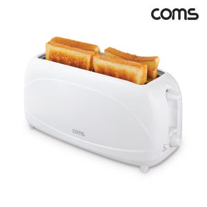 Coms TS571 롱슬롯 토스트 4슬라이스 1000W