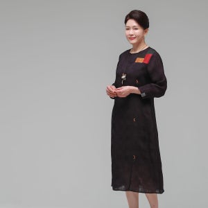 더하랑 다래드리 엄마 여름 인견 원피스