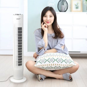 날개없는 미니 타워선풍기 저소음 서큘레이터