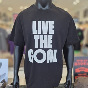 [골스튜디오]AIRMESH LIVE THE GOAL TEE-BLACK(남여공용반팔티)G5MTS705