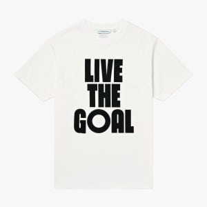 [골스튜디오]AIRMESH LIVE THE GOAL TEE-OFFWHITE(남여공용반팔티)G5MTS705